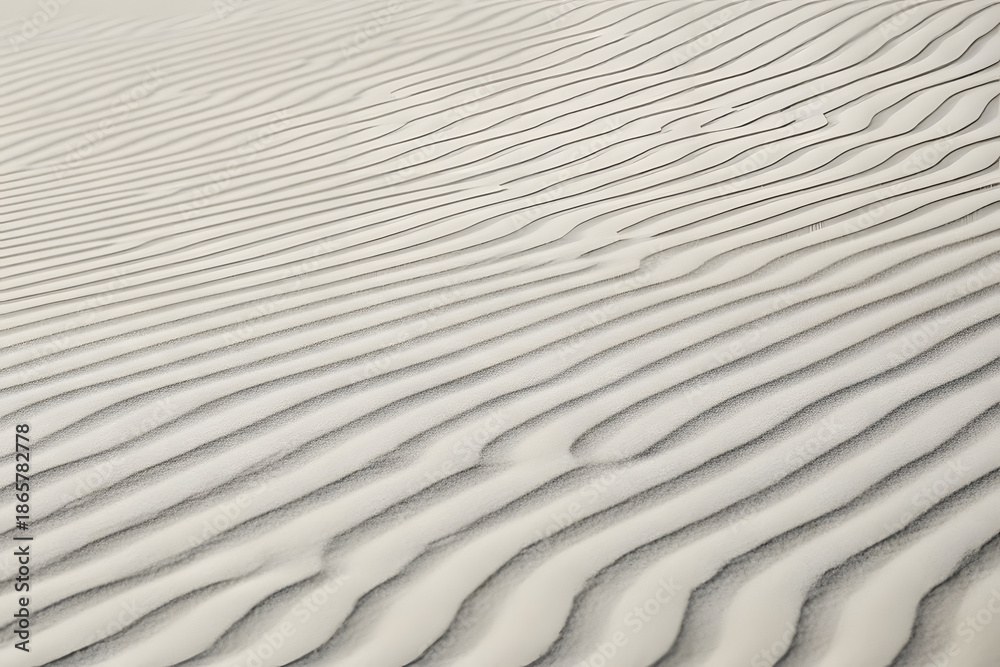 Obraz premium White Sand Wave Texture Background