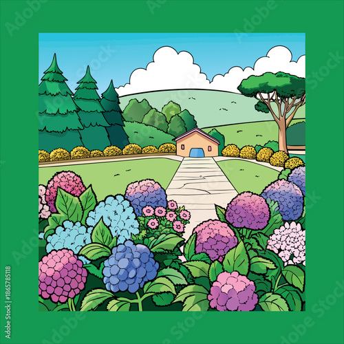 Odessa ukraine 16072023 mini golf cafe in the gorky park of odessa ukraine on a