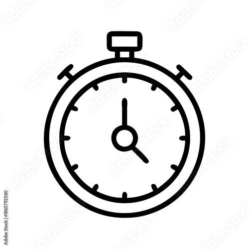 Timeless Precision  The Ultimate Stopwatch Icon Design