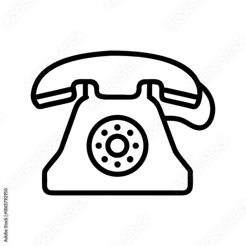Timeless Echoes  Vintage Telephone Icon Design