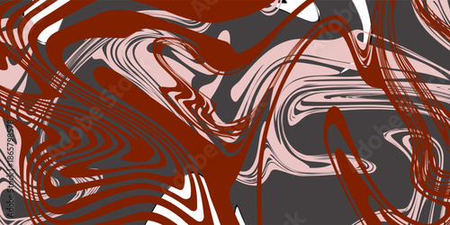 Abstract floral lines shape design. Inspired by plant, leaves. can be utilized for a variety of purpose. including background, wall art, fashion, wallpaper, interior, decorative, textile, and more