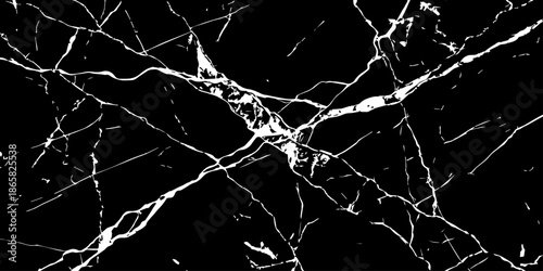 Black marble texture with bold white veining, luxury natural stone background perfect for interior design, wall tiles, countertops, architecture, abstract art,modern decor,premium surfaces and elegant