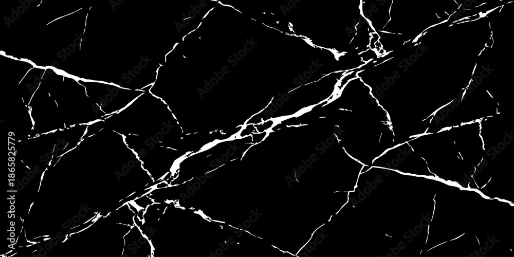 Fototapeta premium Black marble texture with bold white veining, luxury natural stone background perfect for interior design, wall tiles, countertops, architecture, abstract art,modern decor,premium surfaces and elegant