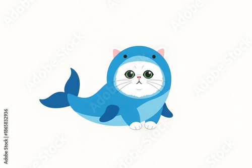 Minimal Illustrated Pet Costume Background