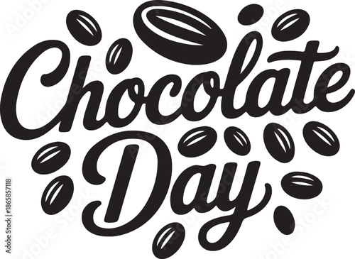 Celebrate Chocolate Day with Sweet Typography