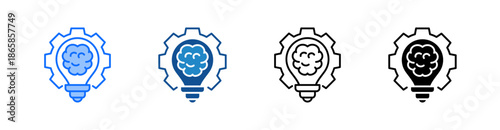 Resourcefulness Multiple Style Icon Set 