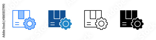 Product Development Multiple Style Icon Set 