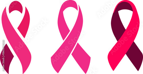 The Pink Ribbon in Circle serves as a simple yet powerful symbol of breast cancer awareness, featuring a pink ribbon elegantly displayed within a circle, symbolizing a poignant reminder of hope,