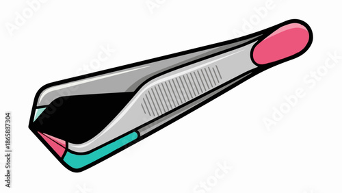 Precision tool with pointed tips, grippy surface, and colored accents