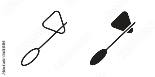 reflex hammer icons set designed in filled, outline, line and stroke style