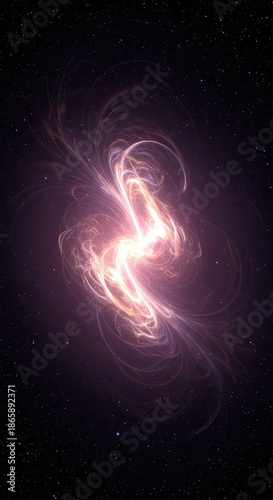 Ethereal abstract background depicting cosmic energy and flowing celestial currents. Swirling starlight creates a dynamic, deep space texture ,stellar ,universe ,backdrop