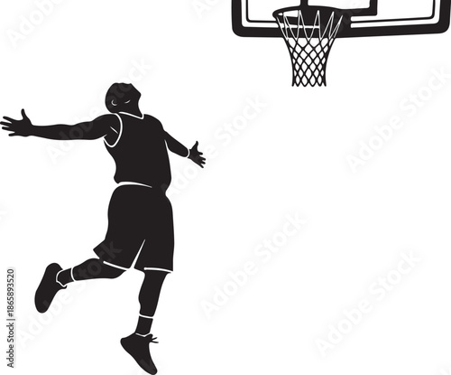 Basketball Silhouette Vector Bundle