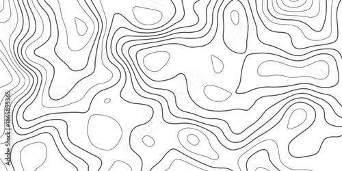 Topographic map background with geographic grid for hiking and mountain sport. luxury topographic wavy pattern and geographic grid map design. paper texture Imitation of a geographical map shades.