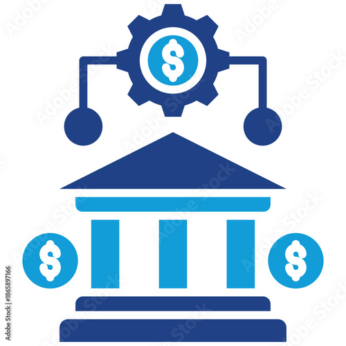 Banking System  Icon