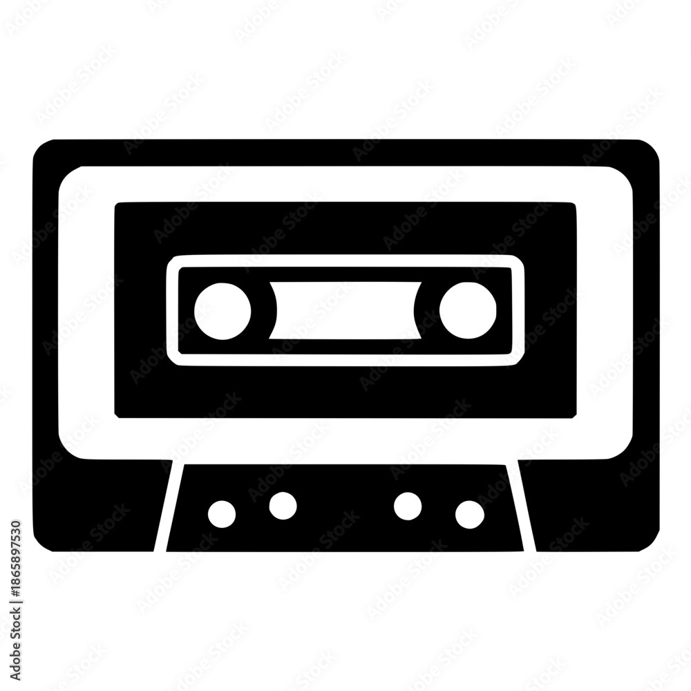 Obraz premium audio cassette tape