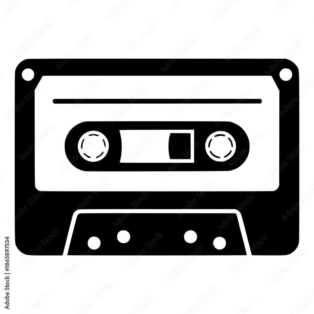 Obraz premium audio cassette tape