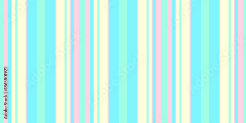 Pastel vertical stripes create a cheerful, seamless pattern.  Perfect for backgrounds, websites, textiles, and branding, this image evokes feelings of joy and tranquility.