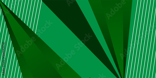 Corporate concept green and white grey contrast background. Vector
