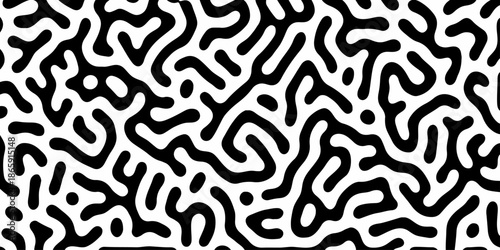 Seamless leopard skin and turing pattern fabric clothing decoration texture wall textile floral line background. home decoration pattern background. Natural seamless line pattern. organic wallpaper.