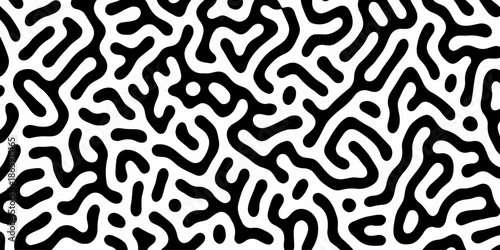 Seamless leopard skin and turing pattern fabric clothing decoration texture wall textile floral line background. home decoration pattern background. Natural seamless line pattern. organic wallpaper.