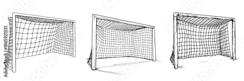 Netted Ambition: The Timeless Beauty of Soccer Goals