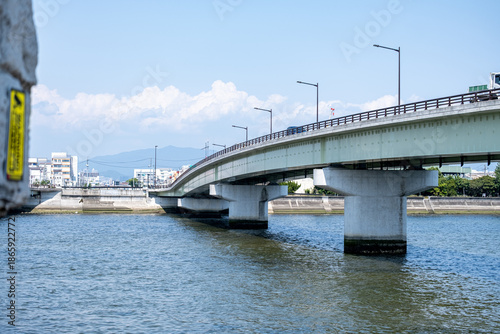 Shin-Yahatagawa Bridge in Hiroshima, Japan