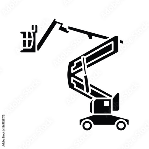 Aerial Lift Machine Vehicle.