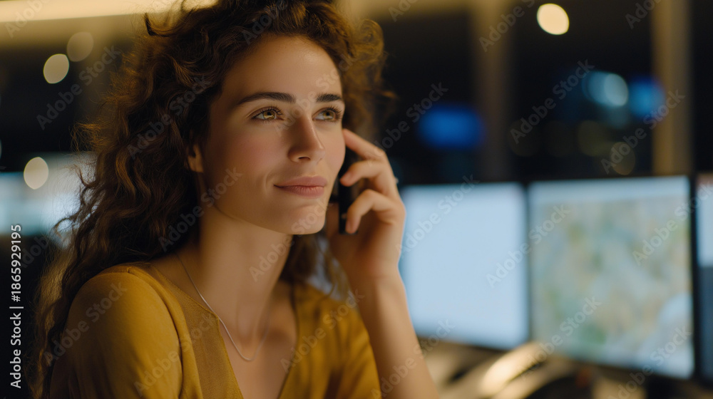 custom made wallpaper toronto digitalA last-mile delivery control center reviewing driver location heatmaps, automated delivery-locker statuses, and customer time-window requests for precision scheduling. cinematic color correction,