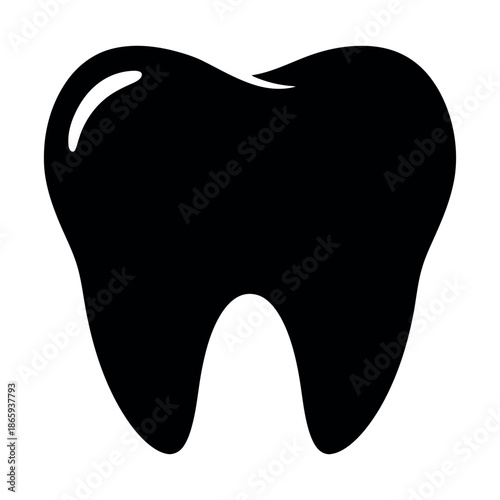 Tooth Silhouette Icon
