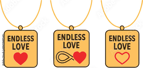 Endless Love Necklaces Set