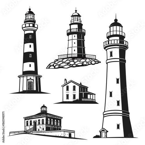 Collection of lighthouses