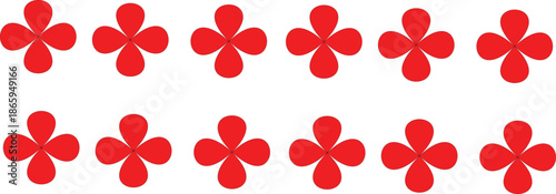 Seamless pattern illustration of a red lipstick set isolated on white background with romantic heart shapes and pink valentines day gift symbols for wedding card design