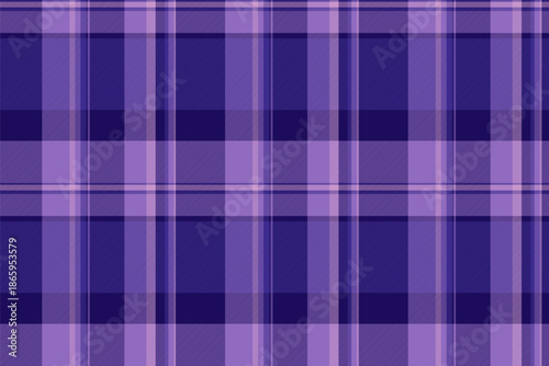 Elegant vector texture seamless, cultural pattern textile fabric. Official plaid background check tartan in indigo and violet colors.