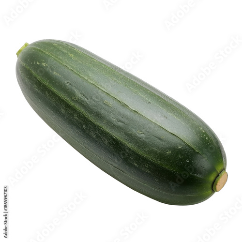 Fresh Zucchini Placed on a Plain Surface in Natural Light From a Nearby Window