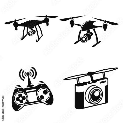 Drones and camera equipment