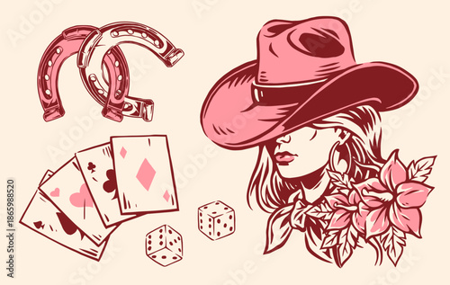 Cards and dice style