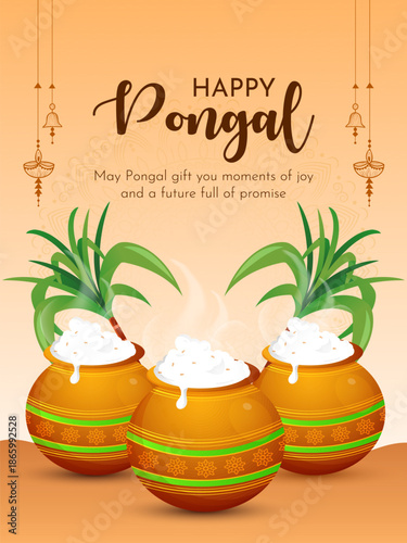 South Indian festival celebration background design vector illustration.