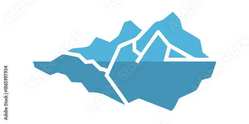 Mountain range silhouette