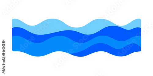 Abstract wavy pattern