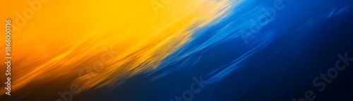 Vibrant abstract background with yellow and blue gradient colors