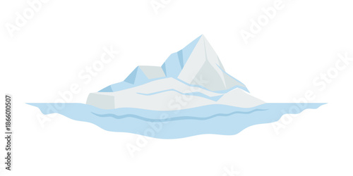 Iceberg in the ocean