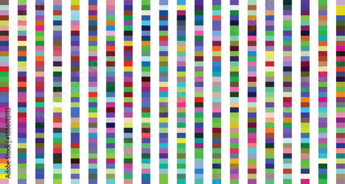 Colorful genetic sequence representation