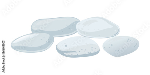 Collection of smooth stones