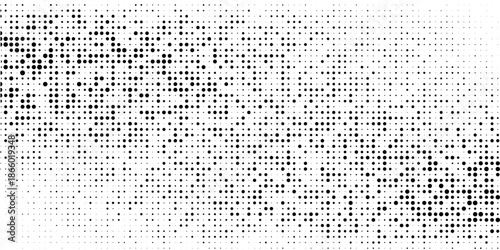 Grunge black and white pattern. Abstract monochrome vector background. Texture for print and design