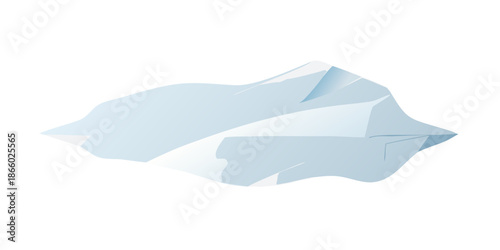 Abstract blue shapes