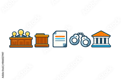 Law and Justice Icons