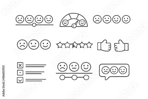 Customer Satisfaction Icons