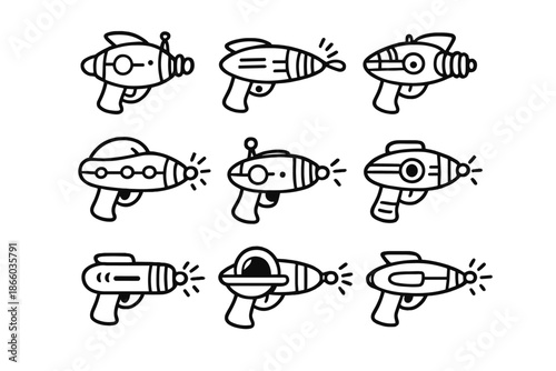 Retro Ray Guns Collection