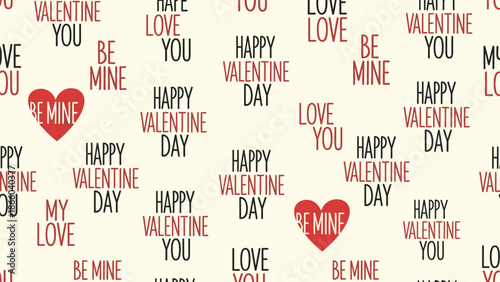 Glass jar filled with many colorful hearts with floating hearts above and text happy valentine day for a romantic greeting.