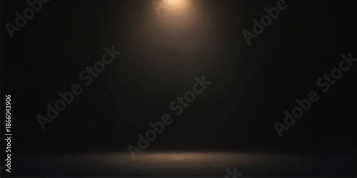 A bright blue spotlight cuts through the dark space like a flash of art, casting a motion of light in the darkness across a black texture design for a cinematic film wallpaper